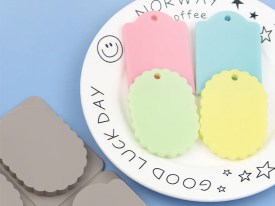 Molde silicona tag aromatico 4 aros redondos 